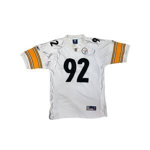 James Harrison #92 Pittsburgh Steelers Jersey Reebok Youth Sz XL Youth